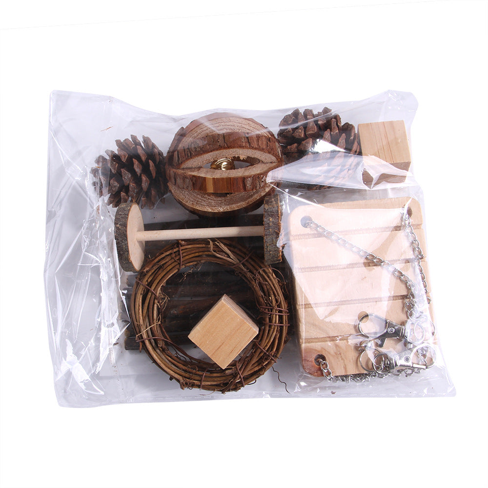 Cage accessories for hamsters and parrots