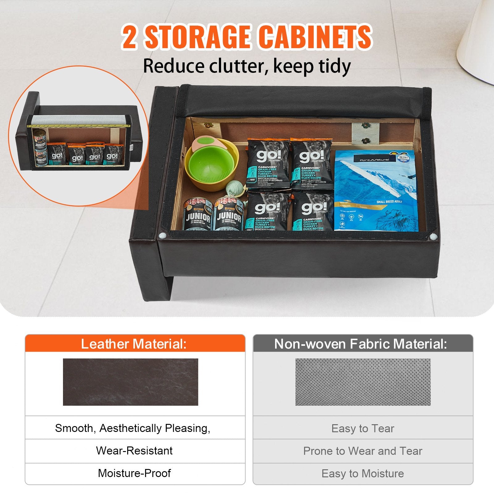 Pet Sofa for Medium-Sized Dogs And Cats (leather)