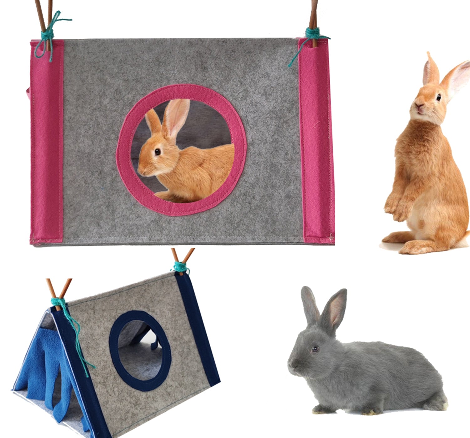 Mini rabbit tent