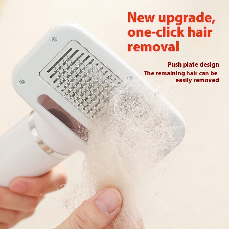 3 in 1 pet hair dryer, comb, and brush