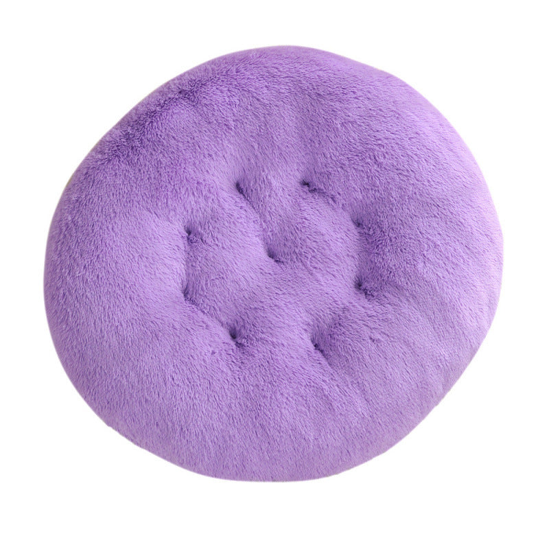 Round and fluffy dog bed with extra softness