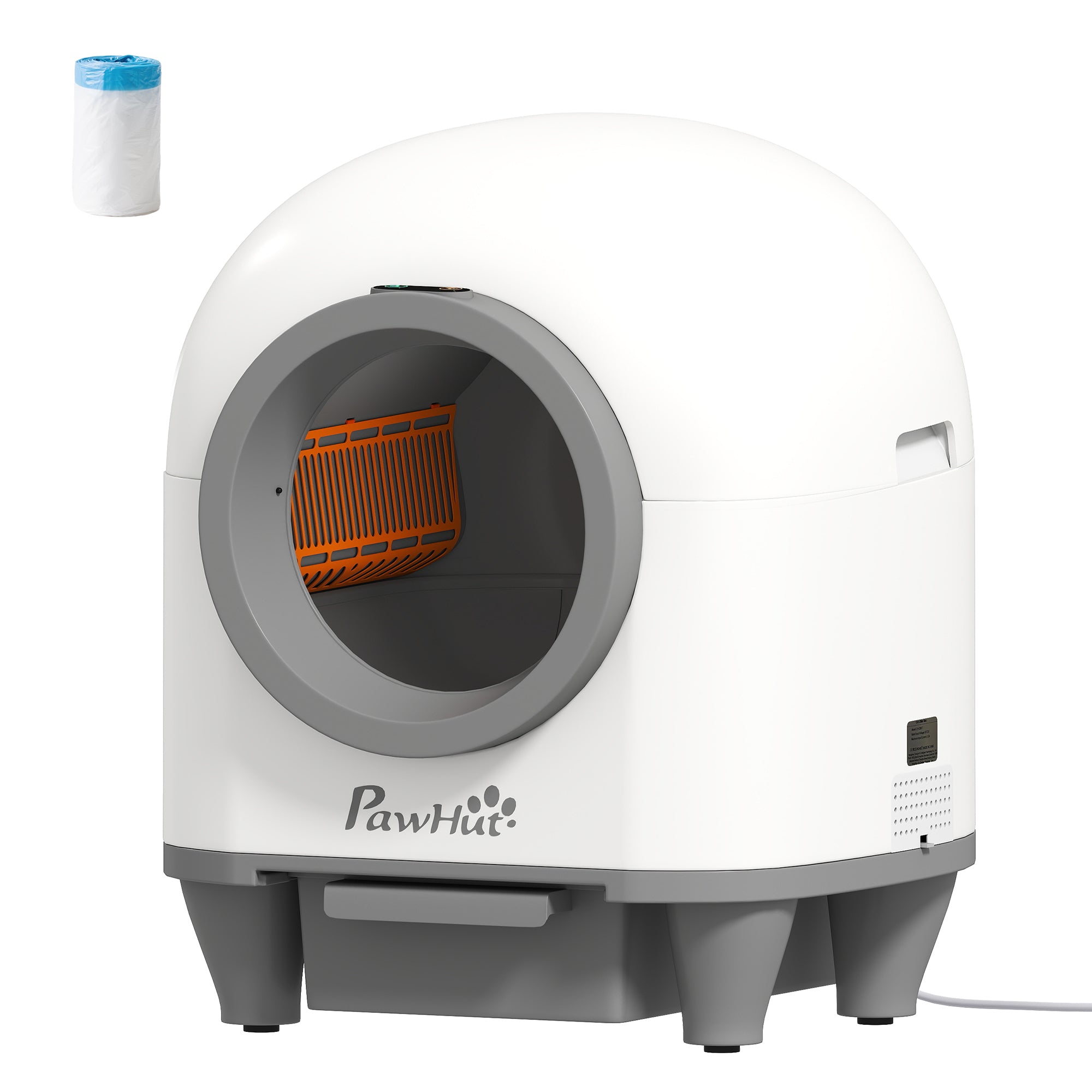 Self Cleaning Cat Litter Tray, extra large, 80L With APP Control, Safety Protection, Odor Removal, and rubbish Bags For Multiple Kittens