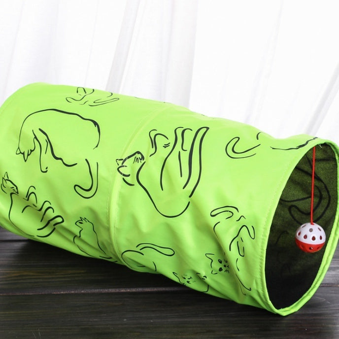 Cat Tunnel with built in toy