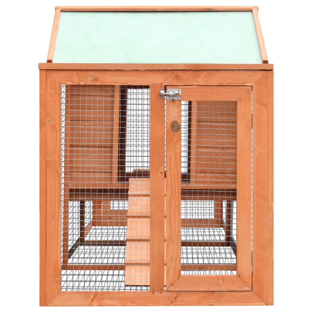 Large outdoor rabbit hutch