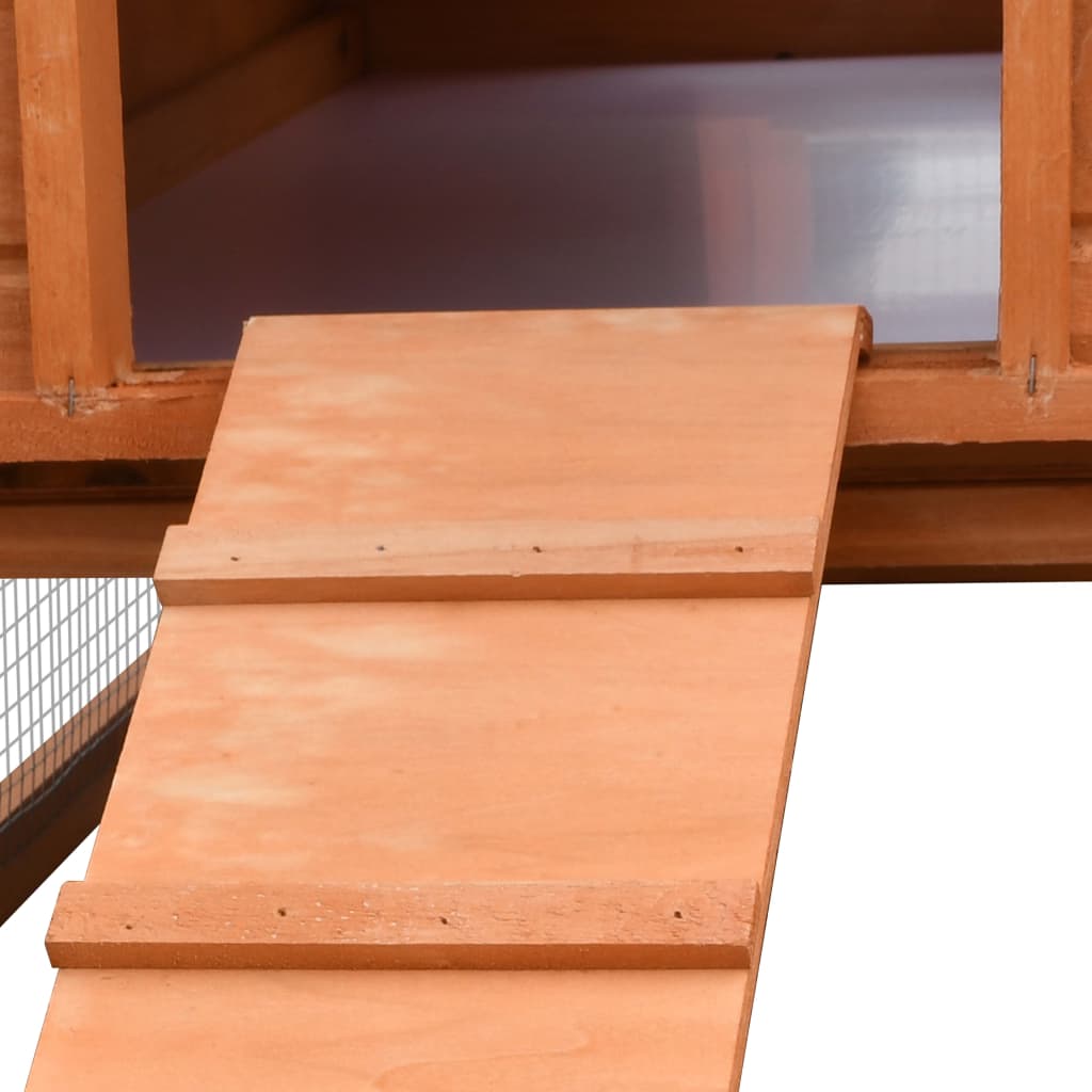 Large outdoor rabbit hutch