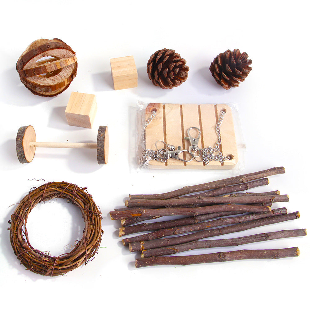 Cage accessories for hamsters and parrots