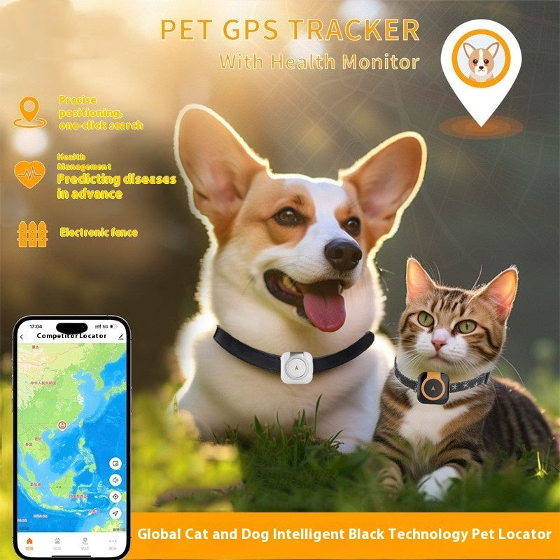 Pet GPS Global Locator with Health Monitoring