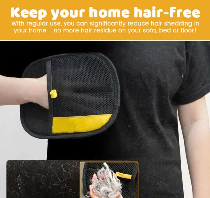 cat hair remover glove