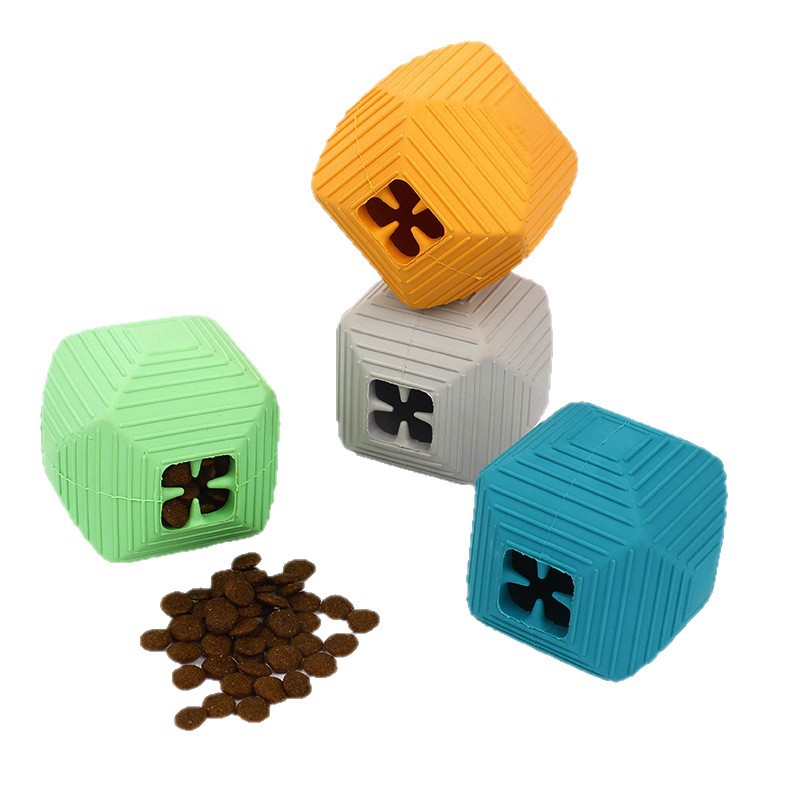 Dog Puzzle Toy, rubber, bite resistant
