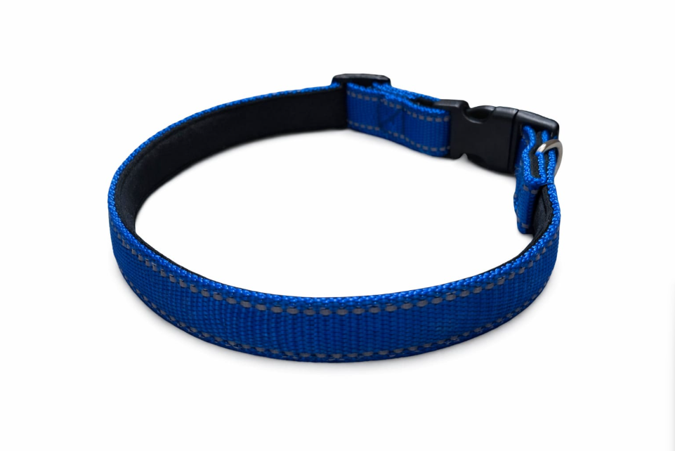 Adjustable dog collars in a range of colours