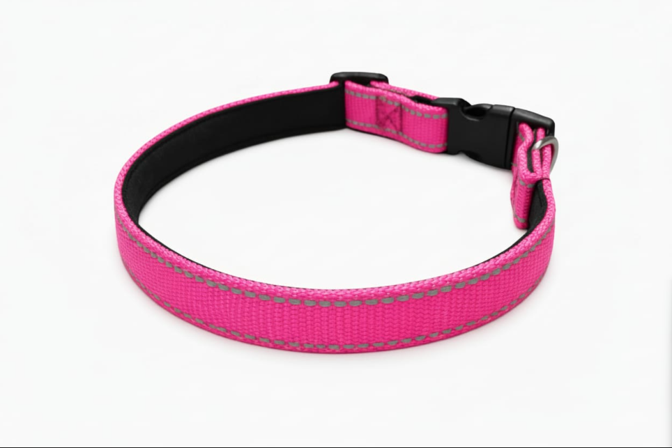Adjustable dog collars in a range of colours
