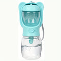 2 in 1 dog water bottle. Leak proof and portable, with food container. To be used anywhere. Hiking, walking, etc