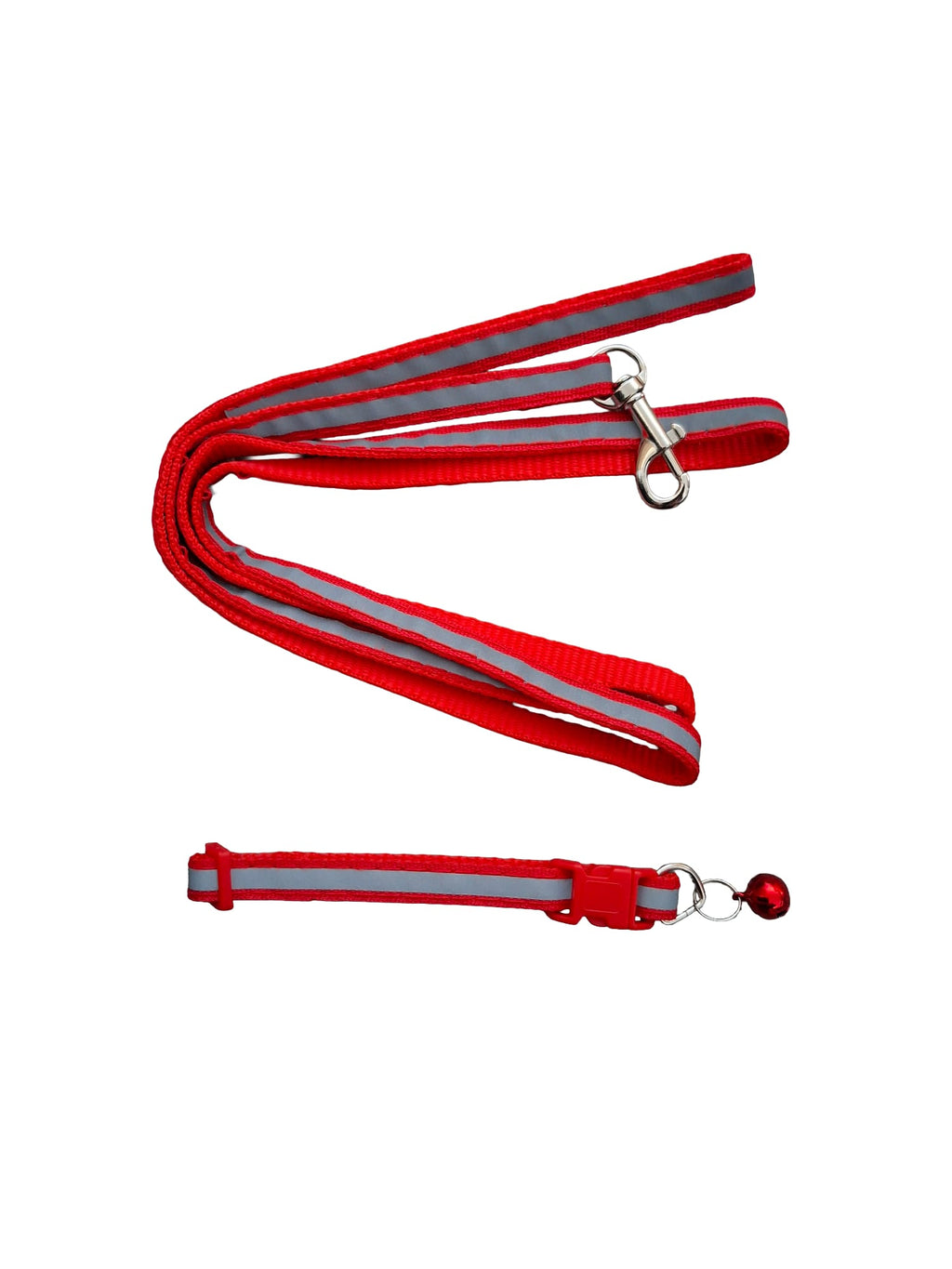 Reflective and adjustable cat collars with leads in many colours